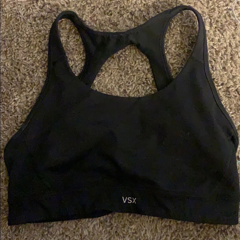 Black Sports bra